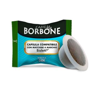 Capsule Borbone Decaffeinato compatibili Bialetti