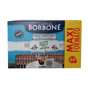 Cialde Caffè Borbone miscela Decisa formato Maxi da 80 cialde